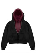 Burgundy in Black